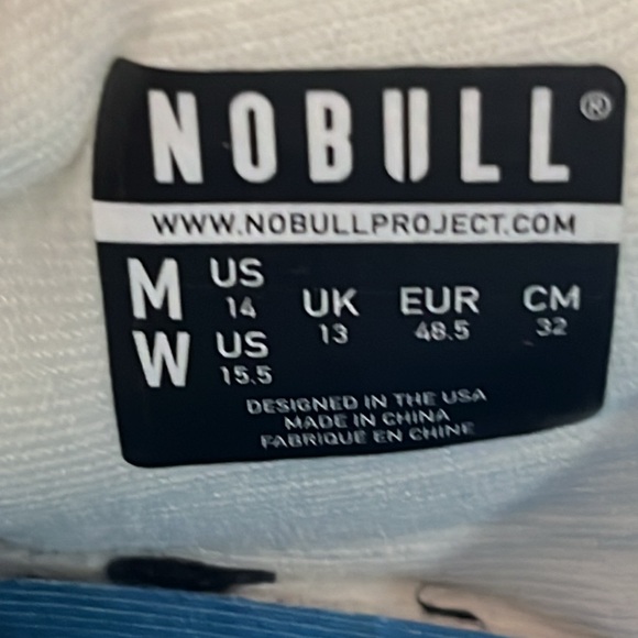 NOBULLS white with tropical souls athletic sneakers